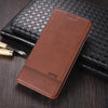 For Oppo Reno5 5G AZNS Magnetic Calf Texture Horizontal Flip Leather Case with Card Slots & Holder & Wallet(Dark Brown)