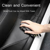 For Tesla Model Y Rear Door Built-In Sill Strip Rear Seats Anti-Kick Leather Protective Pad(Carbon Fiber)