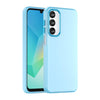For Samsung Galaxy A16 5G Frosted Translucent TPU Hybrid PC Full Coverage Phone Case(Blue)