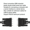 DTECH RS232 Serial Direct Line DB9 Extension Line Female to Female 3m