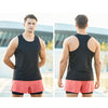 H-Shape Summer Men Sports Vest Casual Breathable Quick-drying Outdoor Running Vest, Size: S(Black)