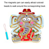 3 PCS Magnetic Ball Maze Children Early Education Intellectual Toys(Rabbit)