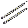 2 PCS  6W 12 LED SMD 5050 Flexible Snake LED Car Daytime Running Lights, DC 12V