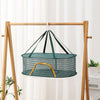 40 x 60cm  Foldable Drying Fishing Vegetables Fish Net Hanging Clothes Drying Storage Shelf, Spec: 1 Layer(Green)