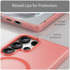 For Samsung Galaxy S25 Ultra MagSafe Frosted Translucent TPU + PC Full Coverage Phone Case(Red)