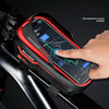 WILD MAN ES12 1L Mountain Bike Front Beam Bag Bicycle Waterproof Phone Saddle Bag, Color: Black