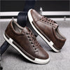 Baroque Shoes Casual PU Leather Sports Shoes for Men, Size:39(Brown)