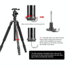 TRIOPO M2508 Multifunction Adjustable 4-Section Portable Aluminum Alloy Tripod Monopod with D-2A Ball Head for SLR Camera