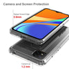 For Xiaomi Redmi 10A Scratchproof TPU + Acrylic Protective Phone Case(Black)