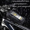 WILD MAN XS2 1L EVA Hard Shell Cycling Rainproof Bicycle Bag(Black Red)