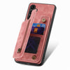 For Samsung Galaxy S25 Ultra 5G Retro Leather Zipper Wallet Back Phone Case(Pink)