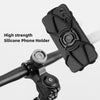 Bike Anti-vibration Silicone Cycling Fixed Mobile Phone Bracket, Model: Strap Style