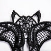Halloween Masquerade Party Dance  Sexy Lady Lace Bat Mask(Black)