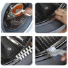 Washing Machine Inner Barrel Cleaning Brush Cleaning Air Conditioner Long Handle Brush Sink Crevice Brush(White)