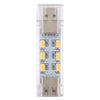 12 LEDs Double Sided Stackable USB Light(Warm White)