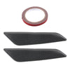 Car ABS Fender Decorative Sticker for BMW 5 Series 525Li 530Li, Carbon Fiber Texture