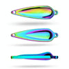 PROBEROS DW602 Long Casting Metal Sequins Lure Moth Sequins Warp Beak Fake Lure, Color: Color A(2.5g)
