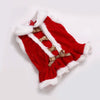 Christmas Dog & Cat Skirt, Red, Medium