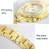 BS Bee Sister FA0917L  Niche Full Diamond Ladies Watch(Gold)