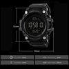SKMEI 1384 Multifunctional Men Outdoor Fashion Noctilucent Waterproof LED Digital Watch (Blue)