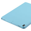 For iPad Air 3 10.5 inch Horizontal Flip Smart Leather Case with Three-folding Holder(Sky Blue)