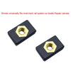 2pcs Kayak Canoe Copper Slide Nut Fishing Rod Holder Base