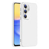 For Samsung Galaxy A15 Nano Lens Cover Liquid Silicone Phone Case(White)