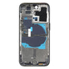 iPhone 14 Pro Back Cover Black - Battery, Buttons, Wireless Charging (EU)