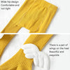 Spring And Autumn Children Tights Baby Knitting Pantyhose Size: XL 4-6 Years Old(Khaki)