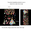 Christmas Window Decoration Poster Santa Claus Elk Snowflake Glass Wall Stickers, Style: SD-03 30x90cm