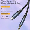 Yesido YAU35 8 Pin to 3.5mm AUX Audio Adapter Cable(Black)