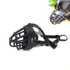 Breathable Silicone Dog Muzzle Size 6 (Black) - Anti-Bite & Bark