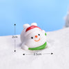 5pcs Christmas Cute Micro Landscape DIY Bonsai Decoration Snowscape Ornament, Style: No.6 Naughty Snowman