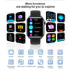 T12Pro 1.85-inch IP67 Waterproof Sports Health Monitoring Bluetooth Call Smart Watch(Black)