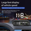 Car HUD GPS Speedometer Head-Up Display - Black