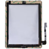 iPad 3 Touch Panel (Black) - Home Button, Flex Cable & Adhesive