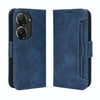 For ASUS Zenfone 10 / 9 Skin Feel Calf Texture Card Slots Leather Phone Case(Blue)