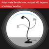 668A001 USB 360 Degree Bend Hose Desk Lamp, Spec: White Stepless Dimming