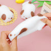 Cute Pet Stress Relief Kneading Fun Slow Rebound Decompression Venting Toys, Style: Bread Pig