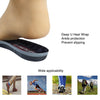 Silicone Shock-absorbing Breathable Sweat-absorbing TPE Insoles, Size: For 38/39cm(Black)