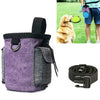 Purple Dog Treat Training Waist Bag with Bowl & Adjustable Belt