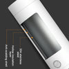 UGASUN Travel Portable Mini Electric Heated Water Cup, Color: UK Plug (White)