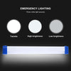 52cm 70W 900LM USB Emergency Light LED Strip Bar Light Three Levels of Brightness Adjustment(White Light)