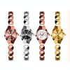 BINBOND N220 30m Waterproof Ladies Bracelet Quartz Watch(Rose Gold-White)