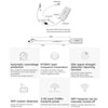 VONETS VAP11G-500S High Power CPE 20dbm Mini WiFi 300Mbps Bridge WiFi Repeater Signal Booster, Outdoor Wireless Point to Point, No Abstacle(White)