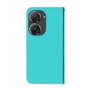 For Asus Zenfone 9 Imitated Mirror Surface Flip Leather Phone Case(Mint Green)
