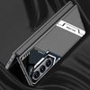 For Samsung Galaxy Z Fold6 GKK Integrated Esports Leather Shockproof Phone Case(Titanium Grey)