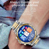 L67 Pro 1.53 inch Steel Band Smart Watch, Support Sleep / Heart Rate Monitoring(Gold)