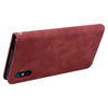 For Xiaomi Redmi 9A Frosted Business Magnetic Horizontal Flip PU Leather Case with Holder & Card Slot & Lanyard(Brown)
