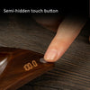 200g/0.1g   Solid Wood Coffee Beans Tea Scale Touch Button Rechargeable Kitchen Scale